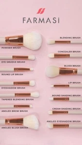 Farmasi ๐ Set Pennelli Trucco Nuovi SPEDIZIONE GRATUITA!! - Foto 1 di 3