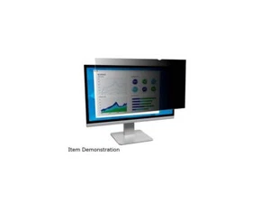 3M Privacy Screen Filter Black, Glossy, Matte - For 34" Widescreen LCD Monitor - - Picture 1 of 1