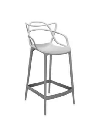 Kartell Masters Barhocker - grau, 65cm - Aussteller - Bild 1 von 4
