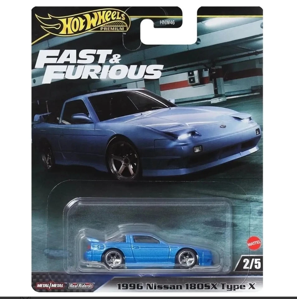HOT WHEELS FAST&FURIOUS 1996 Nissan 180SX Type X (HVR63) - Image 1 of 1