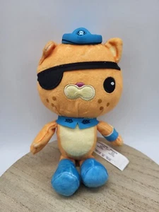 Octonauts Kwazii Crew 8" inch Plush Soft Toy Above & Beyond Pirate Cat - Picture 1 of 4