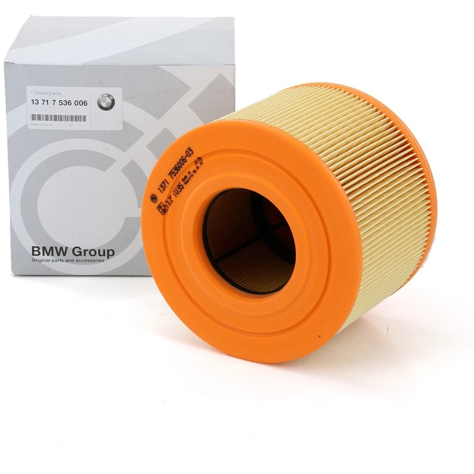 Air Filter element Genuine BMW 1 Series E81 E87 3 Series E90 E91 X1 13717536006 - image 1 of 1