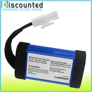 Battery for JBL Charge 4, Charge 4BLK, Charge 4J, JBLCHARGE4BLUAM New 7800mAh - Picture 1 of 4