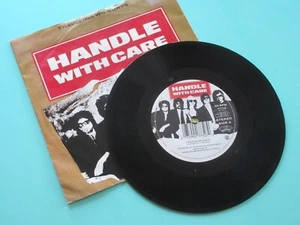 THE TRAVELING WILBURYS - HANDLE WITH CARE / MARGARITA 7" VINYL SINGLE 1988 - Picture 1 of 8