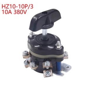 HZ10-10P/3 10A 380V 9 Feet Multi-function Combined Control/Changeover Switch New - Picture 1 of 10