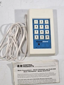 Control Products Inc. Model FA-B-CCA Freeze Alarm - Used WITH INSTRUCTIONS - Picture 1 of 5