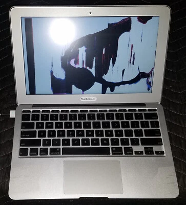 Apple MacBook Air - 2010 - Encendido - Pantalla defectuosa * PARA REPUESTOS * Foto 1 de 4