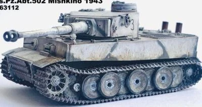 Dragon Pre-Built 1:72 Scale Tiger I s.Pz.Abt.502 Mishkino 1943 - Image 1 of 4