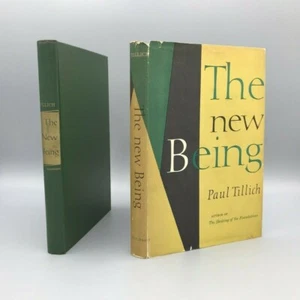 The New Being by Paul Tillich 1955 First Edition Early Printing HC / DJ Vintage - Imagen 1 de 11