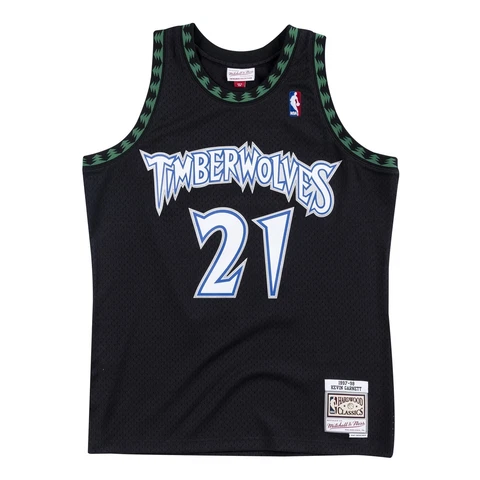 Mens Mitchell & Ness NBA Swingman Alternate Jersey 97 Kevin Garnett Cover