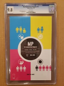 Manhattan Projects #17 Image 2014 CGC 9.8 WH NM/MT - Picture 1 of 3