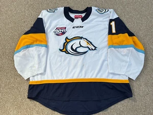 Rare Calgary Mustangs CCM Game Worn Goalie Jersey Defunct AJHL Hockey - Picture 1 of 13