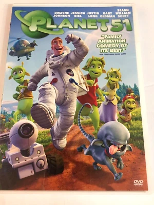 Planet 51 Jessica Biel Dwayne Johnson DVD Ships  Same Day With Tracking - Image 1 of 2
