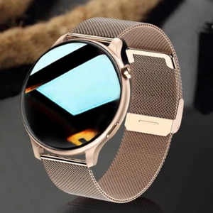 Women Fashion Smart Watch Heart Rate Blood Pressure Monitor Phone call-NEW - Picture 1 of 17