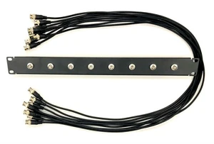 8-Wege Frontmontage Wireless Antenne Rack Kit Brandneu. GOLD Shure & Sennheiser FMP840 - Bild 1 von 4