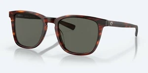 Costa Del Mar Sullivan tartaruga opaca / vetro polarizzato grigio 580G - NUOVO - Foto 1 di 5