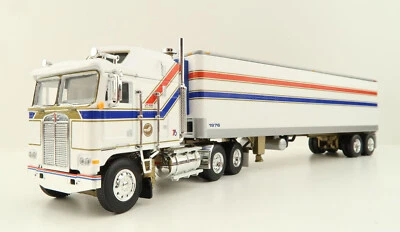 First Gear 69-1602 Kenworth K100 COE Truck & Trailer VIT200 Bicentennial 1:64 - Image 1 of 4