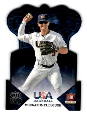 2015 Morgan McCullough Panini USA Crown Royale Rookie Blue 15/25 - Image 1 of 2
