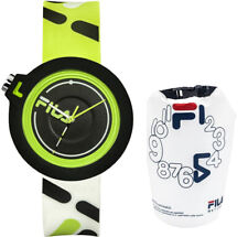 Watch FILA Puffy Rubber Silicone Green + Sport Bag Gift