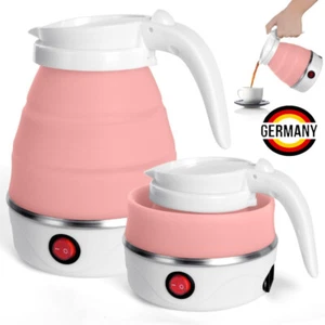 Kleiner Mini Tragbarer faltbarer Wasserkocher, 600ml elektrischer Wasserkocher - Bild 1 von 20
