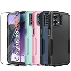 For Motorola Moto G Stylus 5G 2023 Shockproof Rugged Protective Phone Case Cover - Picture 1 of 60