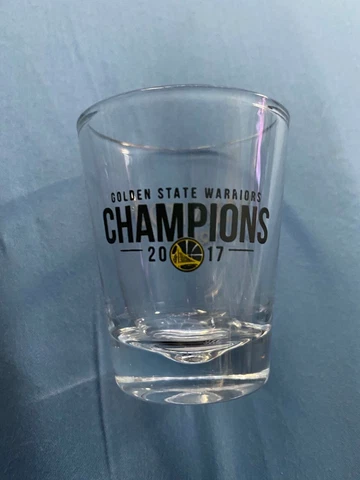 Golden State Warriors Champions 2017 Shot Glass Cover