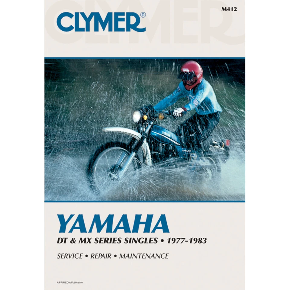 Libro físico CLYMER para Yamaha DT100, DT125, DT175, DT250, DT400, MX100, MX175 Foto 1 de 1