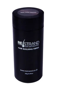 RESTRAND Latest Generation Pure Keratin Hair Building Fibres. Large 28g Bottle. - Picture 1 of 6