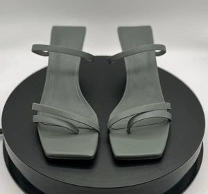 St. Agni neu im Karton Damen Leder Castor grau Knöchel elegant Keilabsatz - Bild 1 von 4