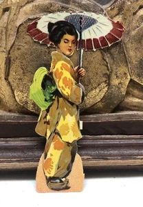 Ombrello da donna asiatica fustellato Victorian - L6 - Foto 1 di 4