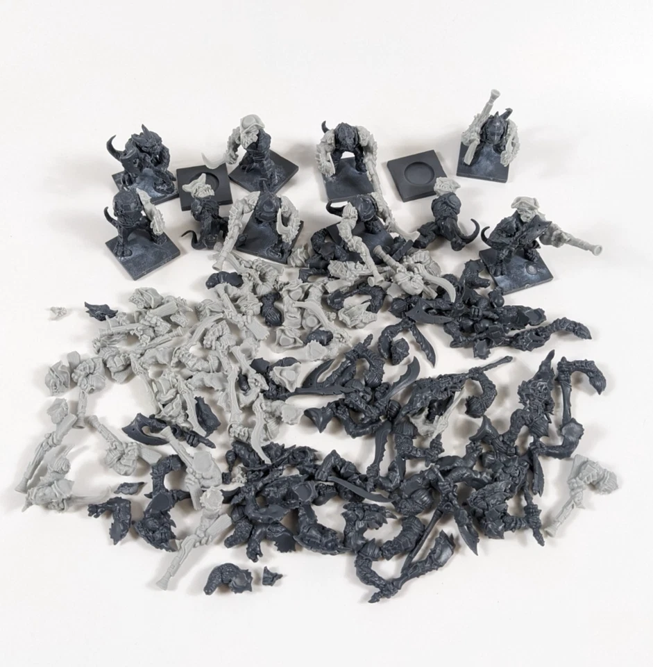 KINGS OF WAR Miniatura Juego de Guerra SALAMANDER CORSAIRS Lagarto Dino Guerreros Mántico Foto 1 de 1