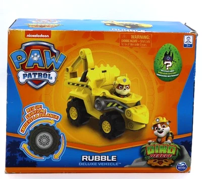 Nickelodeon Paw Patrol Rubble Deluxe Vehicle - Dino Rescue - Image 1 of 4