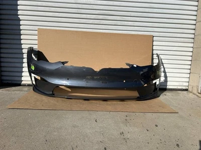 2021 2022 2023 Tesla Model S Front Bumper Cover OEM w/dent - Image 1 of 4