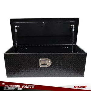 30 x 13 x 10 ALUMINUM PICKUP TRUCK TRUNK BED TOOL BOX TRAILER STORA - Picture 1 of 15