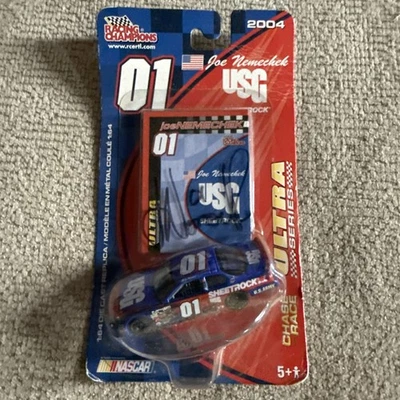 Racing Champions Joe Nemechek 2004 autografiado firmado diecast 1/64 sellado Foto 1 de 4