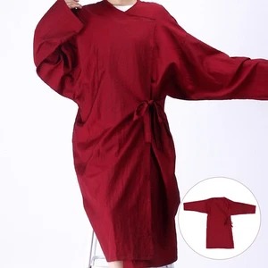 Abito cliente stile kimono regolabile parrucchiere barbiere parrucchiere smock - Foto 1 di 11