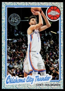 Chet Holmgren 2025-26 Topps 1980-81 Topps Chrome Basketball Thunder - Picture 1 of 2
