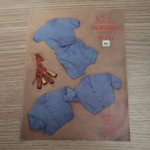 Vintage Baby Knitting Booklet By Sirdar. No 131. Boy’s Clothes - Picture 1 of 4