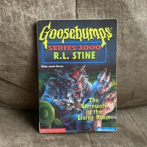 Goosebumps Series 2000 #17 The Werewolf in the Living Room ~ 1st print Good - Picture 1 of 13