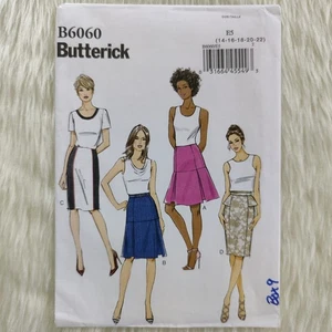 Butterick 6060 Sewing Pattern * Size: 14-20 * Skirt, Princess Seams, Back Zip - Picture 1 of 3