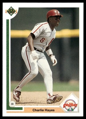 1991 Upper Deck #269 Charlie Hayes - Image 1 of 2