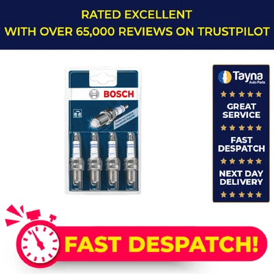 Juego de 4 bujías para NISSAN 350Z Z33 3.5 02 a 07 VQ35DE genuino Bosch nuevo Foto 1 de 4