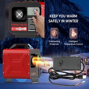 Upgraded 5L Diesel Air Heater 8KW 110V 12V/24V Bluetooth for RV Camper Fast Heat - Picture 1 of 20