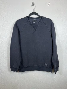 Nike Vintage Nike Crewneck Sweatshirt Side Pocket Black Size Large - Bild 1 von 12