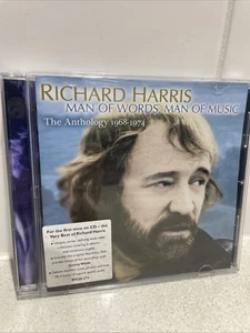 RICHARD HARRIS - Man Of Words Man Of Music The Anthology CD 2008 Raven Exc Cond! - Bild 1 von 3