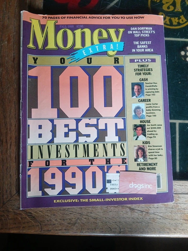 Money Magazine Fall 1988 Foto 1 de 4