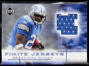 2003 Upper Deck Finite #FJ-AP Artose Pinner Jerseys - Picture 1 of 2