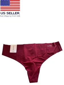 Calvin Klein Women Invisible Thong Underwear D3428-602 Rebellious X-Large new - Picture 1 of 4