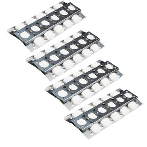 Pièces détachées DP112 (pack de 4) 16,5 x 6,5 pouces plaque chauffante/bouclier thermique en acier inoxydable R... - Photo 1/5