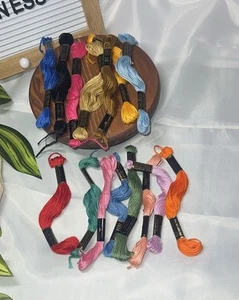 J.P. Coats/Star Six Various ~ 15 Embroidery Floss ~ Per Skein New - Picture 1 of 3